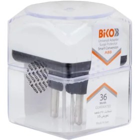 تصویر تبدیل برق 3 به 2 Biko مدل A88 – سفید – RYL 