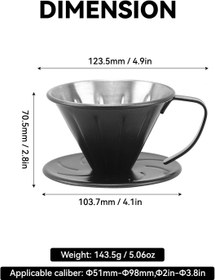 تصویر قهوه ساز Fire-Maple مدل Orca Pour Over 