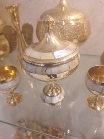 تصویر قندان صدفی 