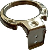 تصویر جا لیوانی گرد استیل خودرو 