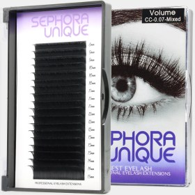 تصویر پالت مژه والیوم میکس 18 لاین سفورا Sephora unique 