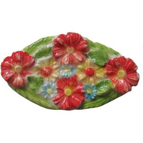 تصویر پالت رنگ مدل دست ساز طرح گل 