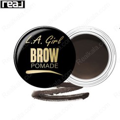 تصویر پماد ابروی ال ای گرل رنگ SOFT BROWN وزن 3 گرم L.A. Girl Brow Pomade