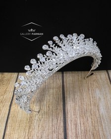 تصویر تاج عروس کد ۹۷۲ Bridal Tiara Code 972