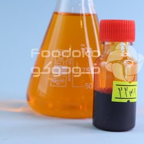 تصویر رنگ مایع زرد طلایی Golden yellow liquid color