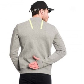 تصویر ژاکت مردانه طوسی بنز 