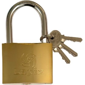 تصویر قفل آویز لاپیکس مدل 75mm 
