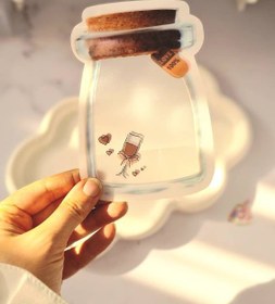 تصویر زیپ کیپ طرح بطری کوچک 