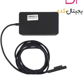 تصویر شارژر اورجینال مایکروسافت سرفیس Microsoft Surface 12V 2.58A 36W Microsoft Surface 1625 12V 2.58A Original Adapter