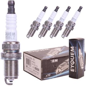 تصویر شمع موتور پایه کوتاه ایکیوم EYQUEM EYQUEM short base engine spark plug