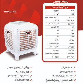تصویر کولر ابی GL6000 بالازن 