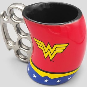 تصویر ماگ طرح پنجه بوکس مدل WonderWoman کد Zre-977d2 