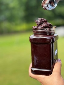 تصویر رب آلوچه جنگلی ترش و خوشمزه ؛غلیظ و بصرفه ،طبیعی و خانگی