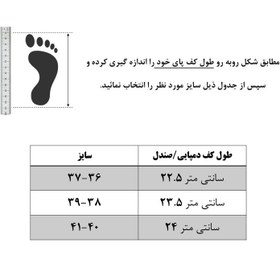 تصویر اسلیپر مدل میگل - مشکی MIGEL