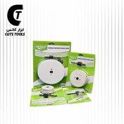 تصویر گردبرهای چوب تکی رنگ سفید سایز ۱۰۲ ولف 