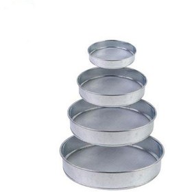 تصویر الک آرد استیل 4 عددی 