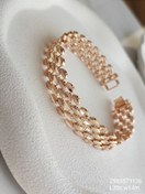 تصویر دستبند زنانه ژوپینگ طرح طلا 