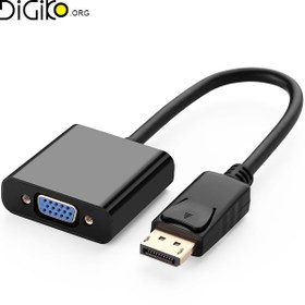 تصویر تبدیل DP به VGA دیتک DT-6506 
