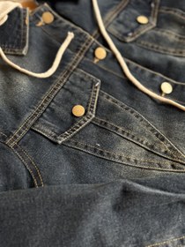 تصویر کاپشن جین 9تا15 سال 