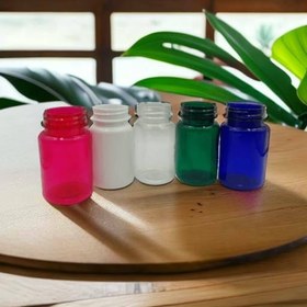 تصویر جار 100 گرمی دهانه 38 میلیمتر + درب 