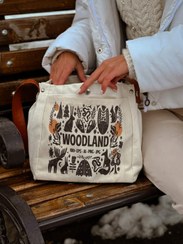 تصویر توت بگ زمین جنگلی WOODLAND tote bag