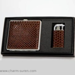 تصویر ست کیف سیگار وفندک 08 