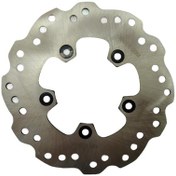 تصویر دیسک ترمز جلو طرح کلیک مناسب موتورسیکلت 