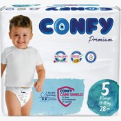 تصویر پوشک بچه کانفی سایز 5 بسته 28 عدد ا Confy Premium Size 4 Confy Premium Size 4