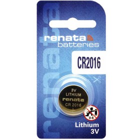 تصویر باتری سکه ای رناتا مدل CR2016 