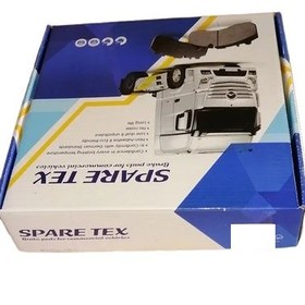 تصویر لنت ترمز بنز آکتروس دیسکی برند اسپارتکس کد 29087 BRAKE PADS FOR SCANIA