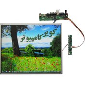 تصویر السیدی مربعی 19.0 اینچ M190ETN01.0 fi inch به همراه برد گرافیک و برد برق AUO 19" TFT LCD