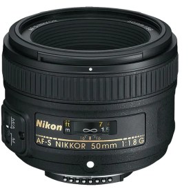 تصویر لنز نیکون Nikon AF-S NIKKOR 50mm F/1.8G 