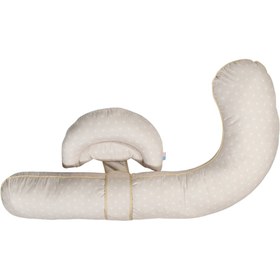 تصویر بالش بارداری ال طبی ستاره قاصدک رزبرن Roseborn 21856:Roseborn pregnancy pillow with patterned medical shape code