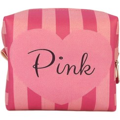تصویر کیف مخصوص پد بهداشتی و لوازم آرایش بزرگ طرح پینک 