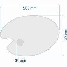 تصویر قالب پالت رنگ 