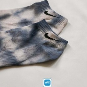 تصویر جوراب نایک آبرنگی مچی ابروبادی مشکی Black Tiedye Socks