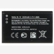 تصویر باتری موبایل نوکیا مدل BL-5C ظرفیت ۱۰۲۰ میلی آمپر ساعت 