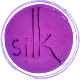 تصویر رنگ گریم صورت بنفش مدل Silk 