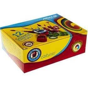 تصویر گواش 12 رنگ آریا مدل 4028 