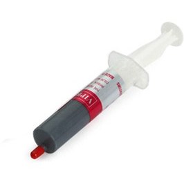 تصویر خمیر سیلیکون سرنگی بزرگ خاکستری Thermal Grease Gray Heatsink