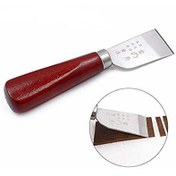 تصویر گزن چرم دوزی دسته چوبی ساخت چین با تیغه قابل تیز شدن 