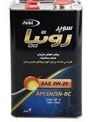 تصویر روغن موتور ایرانول ۰W20 مدل SN چهار لیتری ا Iranol Super Ronia 0-20 SN 4lit 