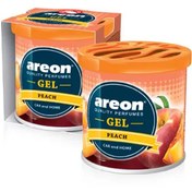 تصویر خوشبو کننده ژل آرئون هلو (areon gel (peach areon gel quality perfumes