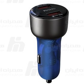 تصویر شارژر فندکی یسیدو مدل Y51 36W دو پورت Yesido Y51 36W Car Charger