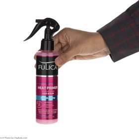 تصویر اسپری محافظ حرارتی مو هیت پرایمر FULICA Fulica Heat Primer Thermo Protection Hair Serum 200ml