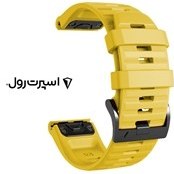 تصویر بند ساعت گارمین Quick Fit26 yellow 