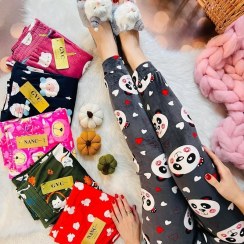 تصویر شلوار مخمل عروسکی زنانه کد 149 