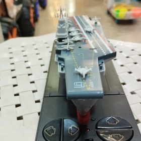 تصویر ناو هواپیمابر آمریکا یی شارژی کنترلی 