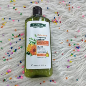 تصویر شامپو سر و بدن کودک کالاندولا سان وی 300 میلی لیتر Sunway Calendula Shampo 300Ml