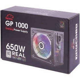 تصویر منبع تغذیه کامپیوتر تسکو مدل TP 1000GA tsco pc power GP1000